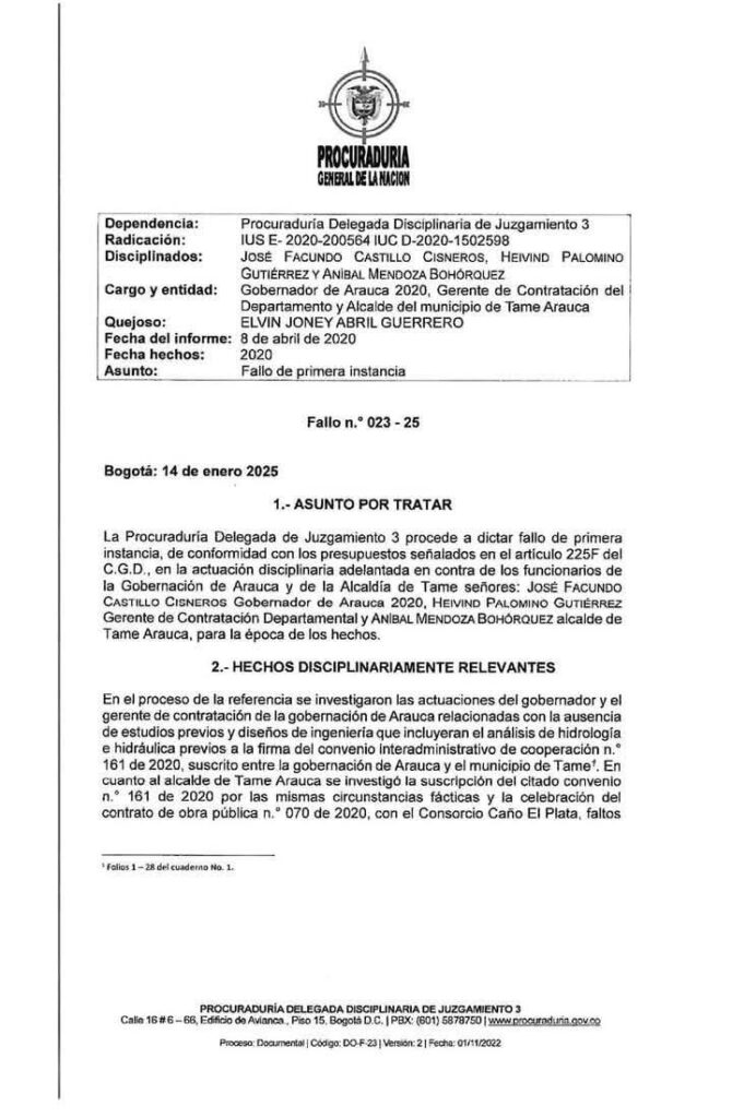 1000708084-670x1024 En fallo de primera instancia sancionan a exalcalde de Tame